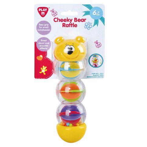 CHEEKY BEAR RATTLE **