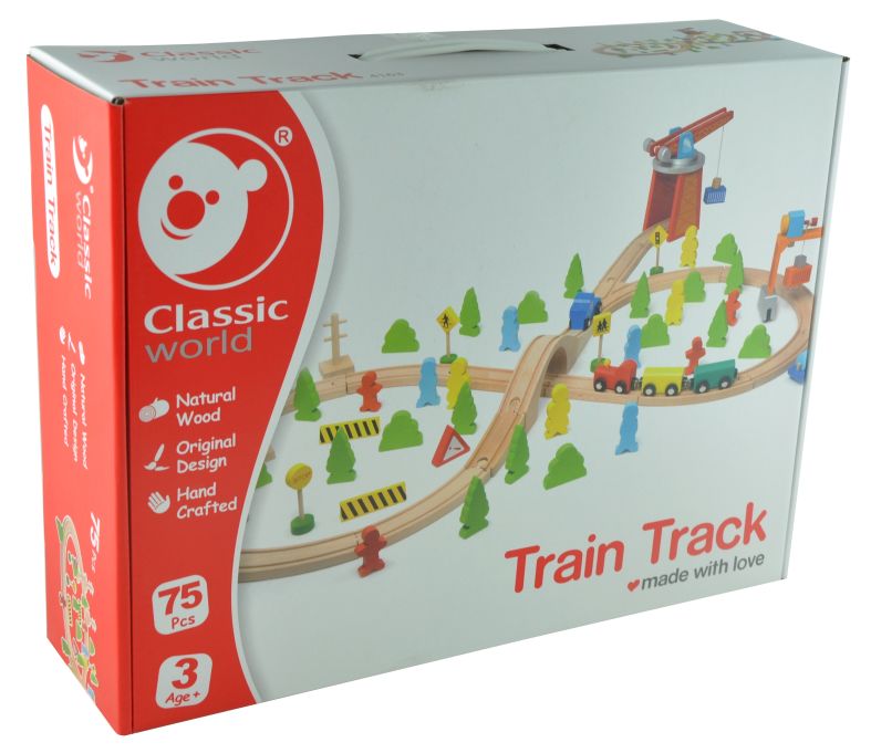 75PCS TRAIN SET