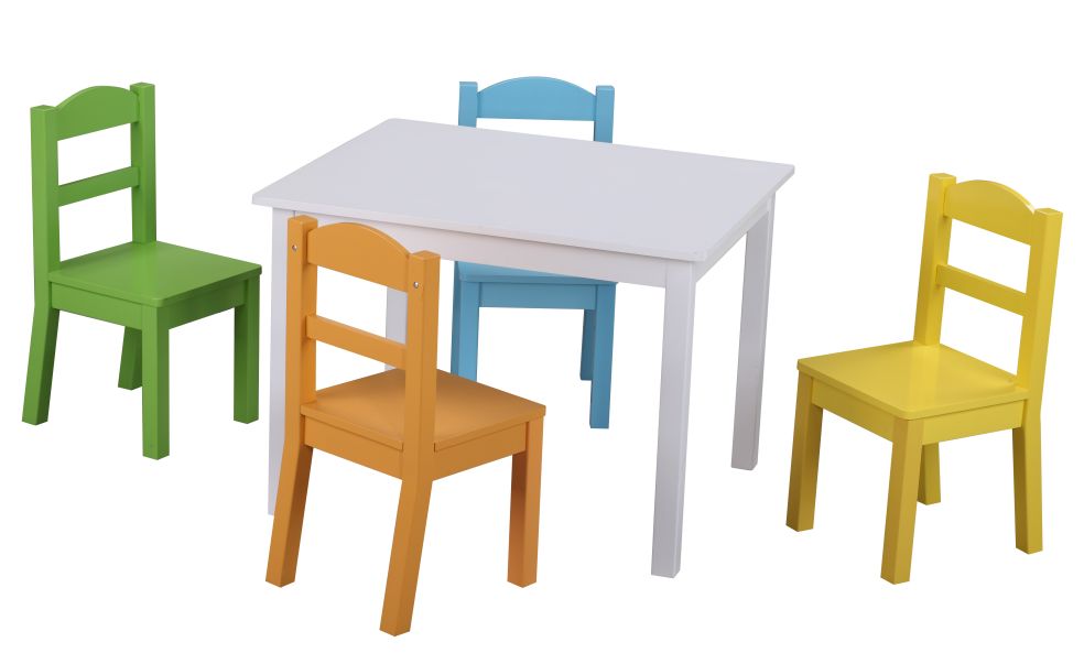 Tafel & 4 stoelen