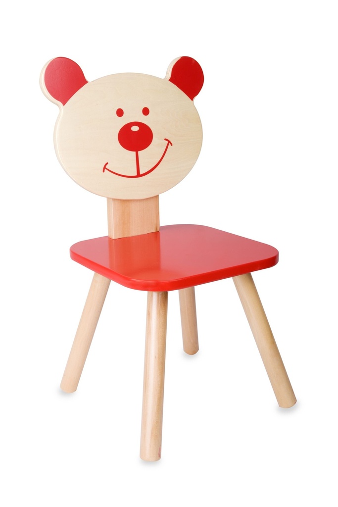 BEAR CHAIR RED