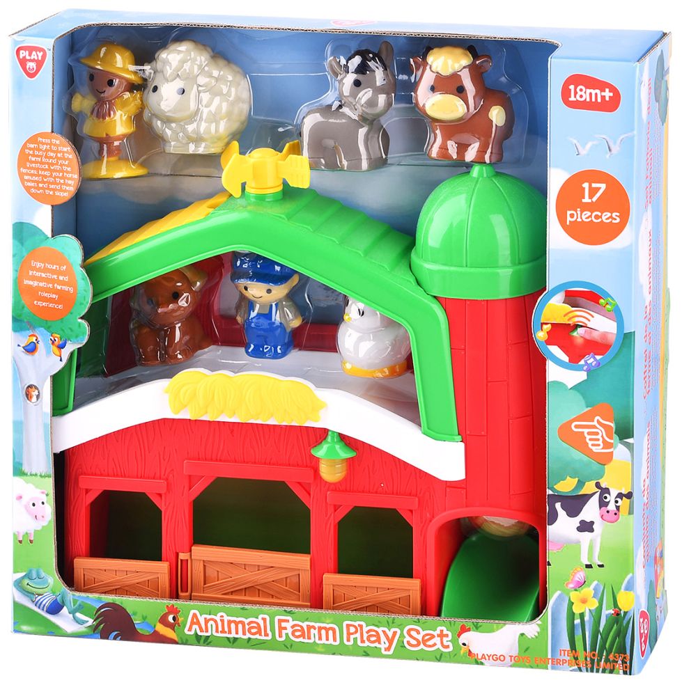 Boerderij speelset B/O - 17 PCS*