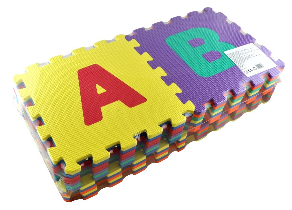 EVA Alphabet foam mats 26pcs - 31,5x31,5x1 cm