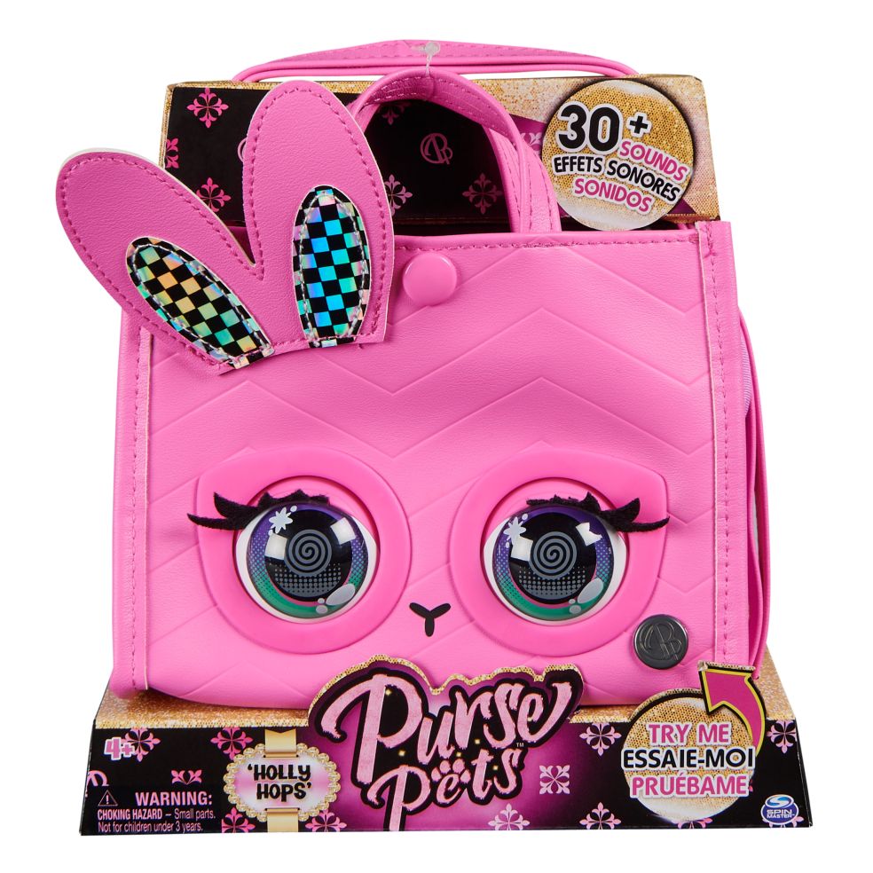 Purse Pets – Sac fourre-tout - Lapin
