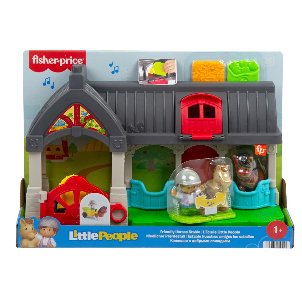 HWR84 Fisher Price Little People Stabiles mittleres Spielset