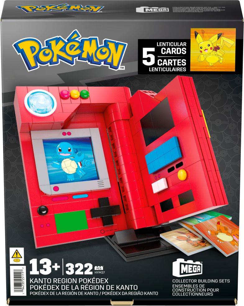 HYM37 Mega Construx Pokédex