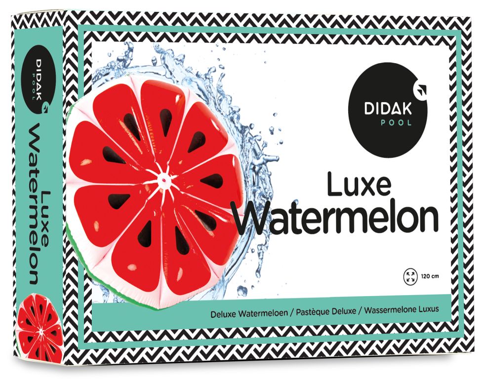 Luxuriöser Wassermelonenschwimmer Didak – 120 x 10 cm