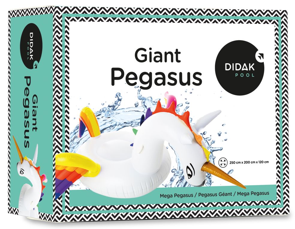 Riesiger Pegasus-Didak – 250 x 200 x 120 cm