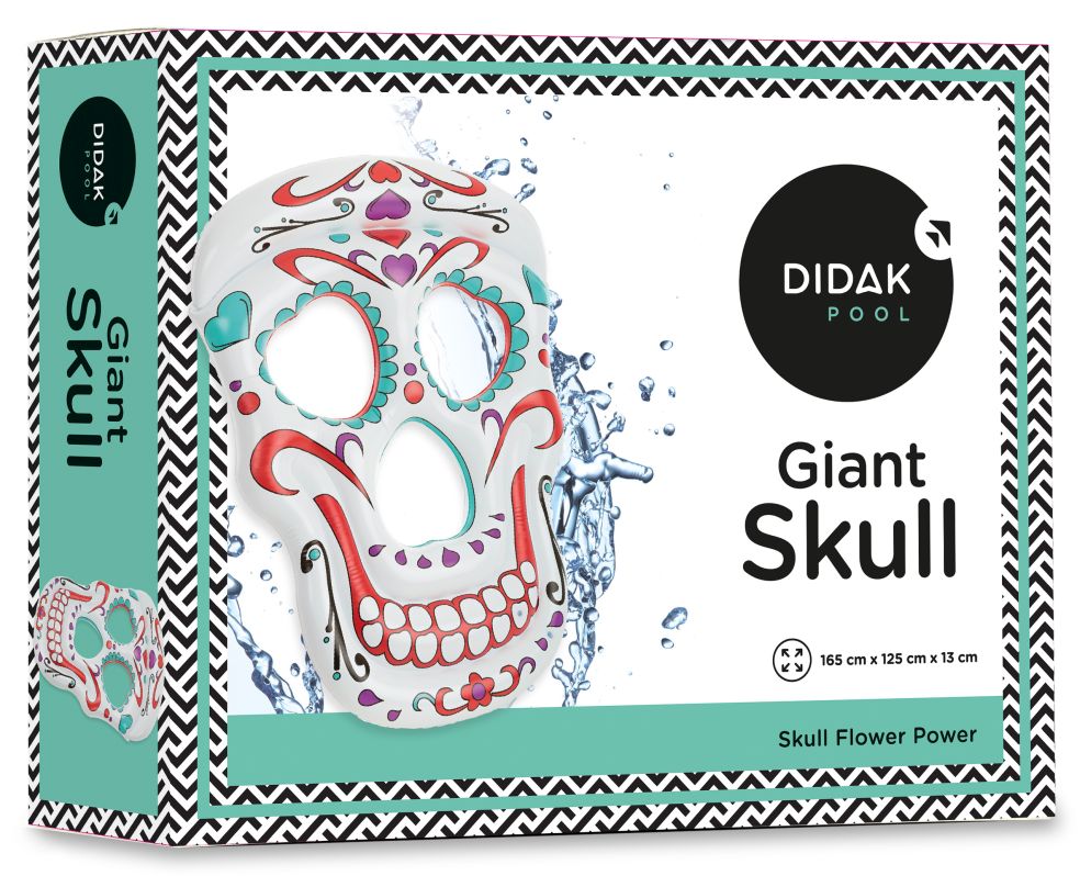 Giant Skull Mattress Didak - 165x125x13cm