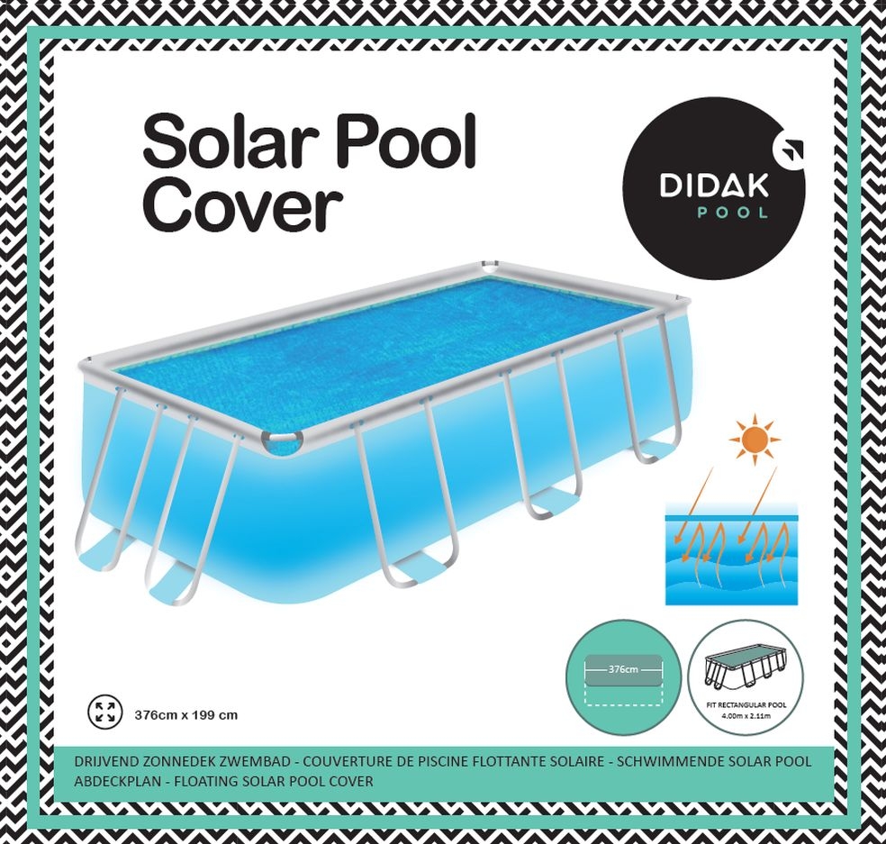 SOLAR COVER 4,00 56405-424 STEEL PRO RECT.F