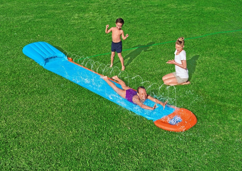 H2OGO 16'/4.88m Tsunami Splash Ramp Single Slide