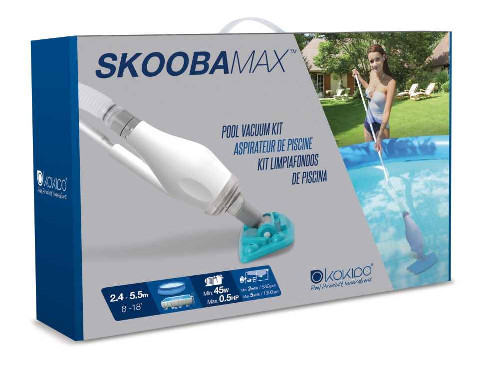 SKOOBA MAX Pool Cleaning System (2018 Version)