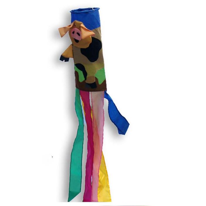 WINDSOCK 3D PIG 100*35