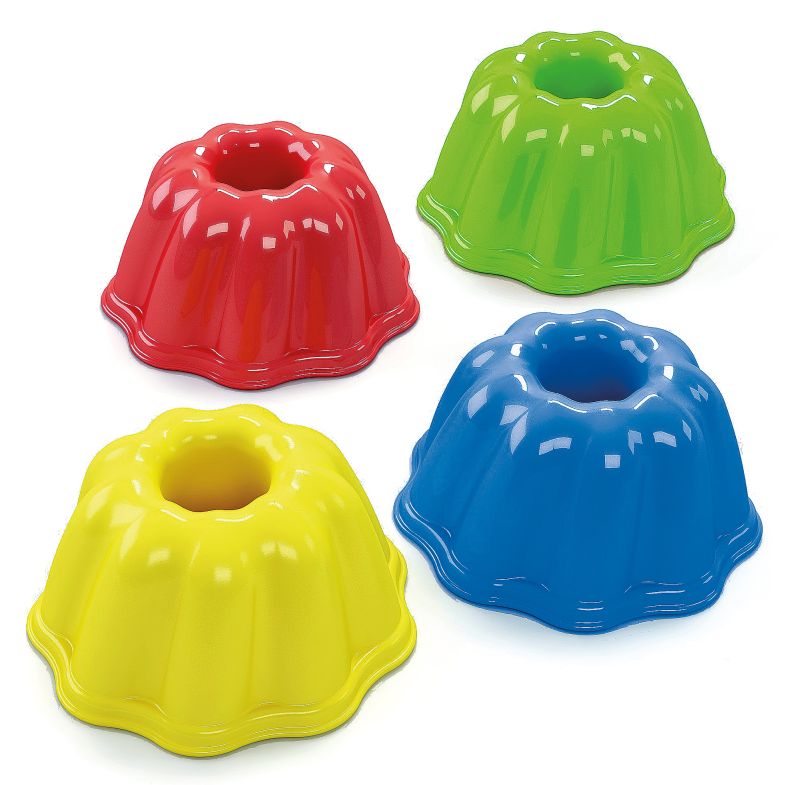 Pudding mould 4 pcs. in a net