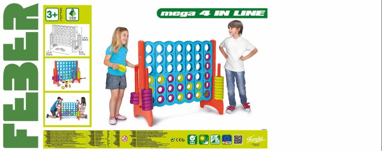 MEGA 4IN LINE 122X57x117cm - 16kg
