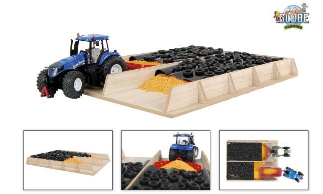 1:32 Sleufsilo Hout - 38x46x5 cm