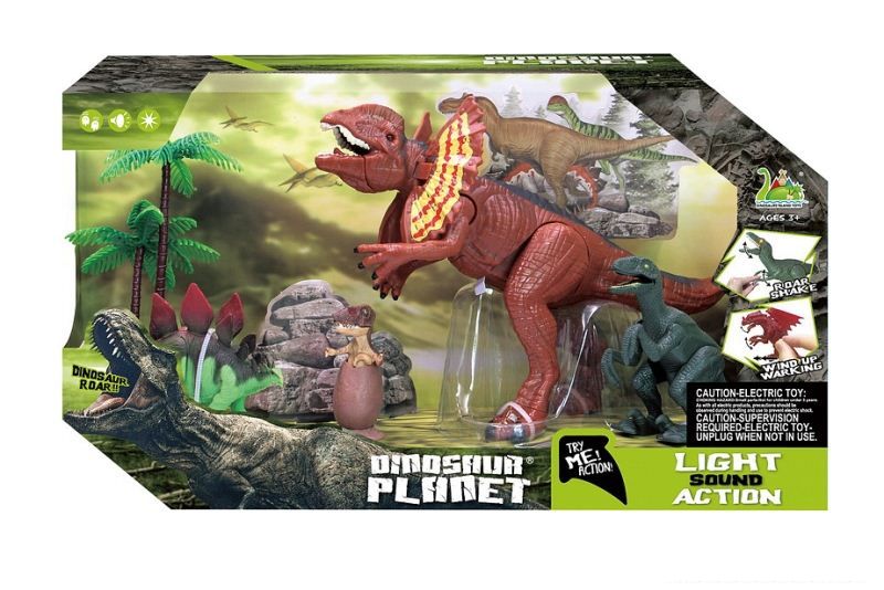 Dinosaur scene combination