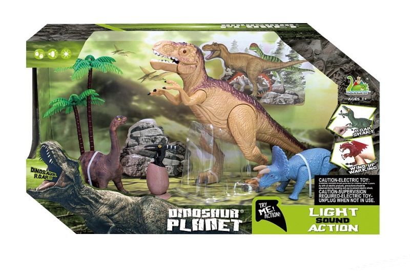 Dinosaur scene combination