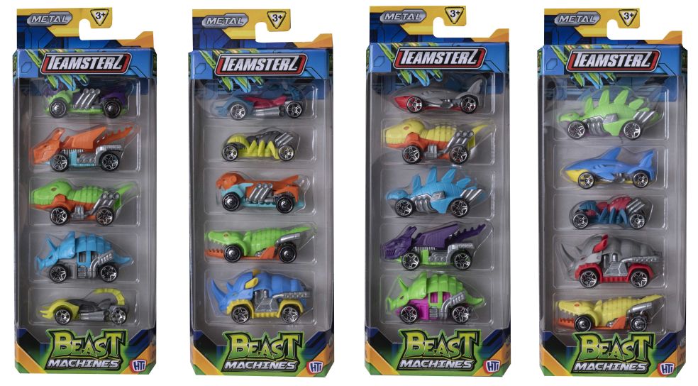 LOT DE 5 MOULÉS SOUS PRESSION TZ B/M