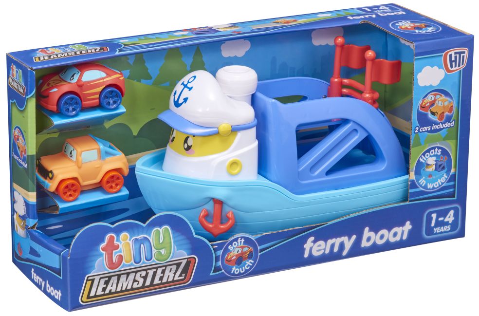 TINY TZ FERRY BOAT + 2 CARS
