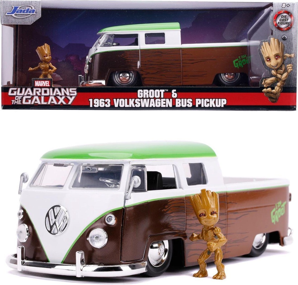 253225013 Marvel Groot 1963 Bus Pickup 1:24