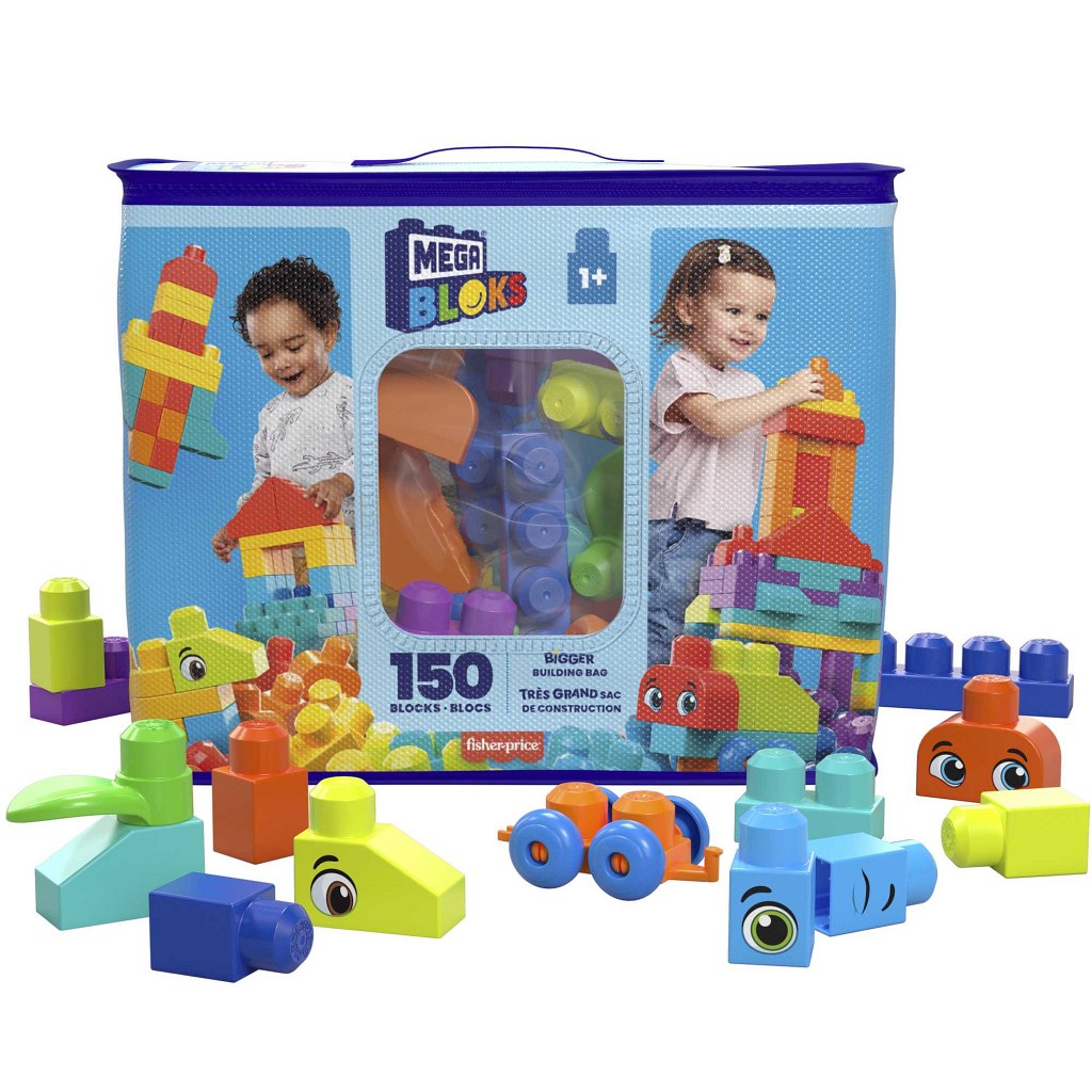 Mega Bloks Grote Bouwtas 150st