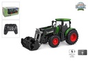 RC tractor 2.4GHZ with light and front loader 27cm