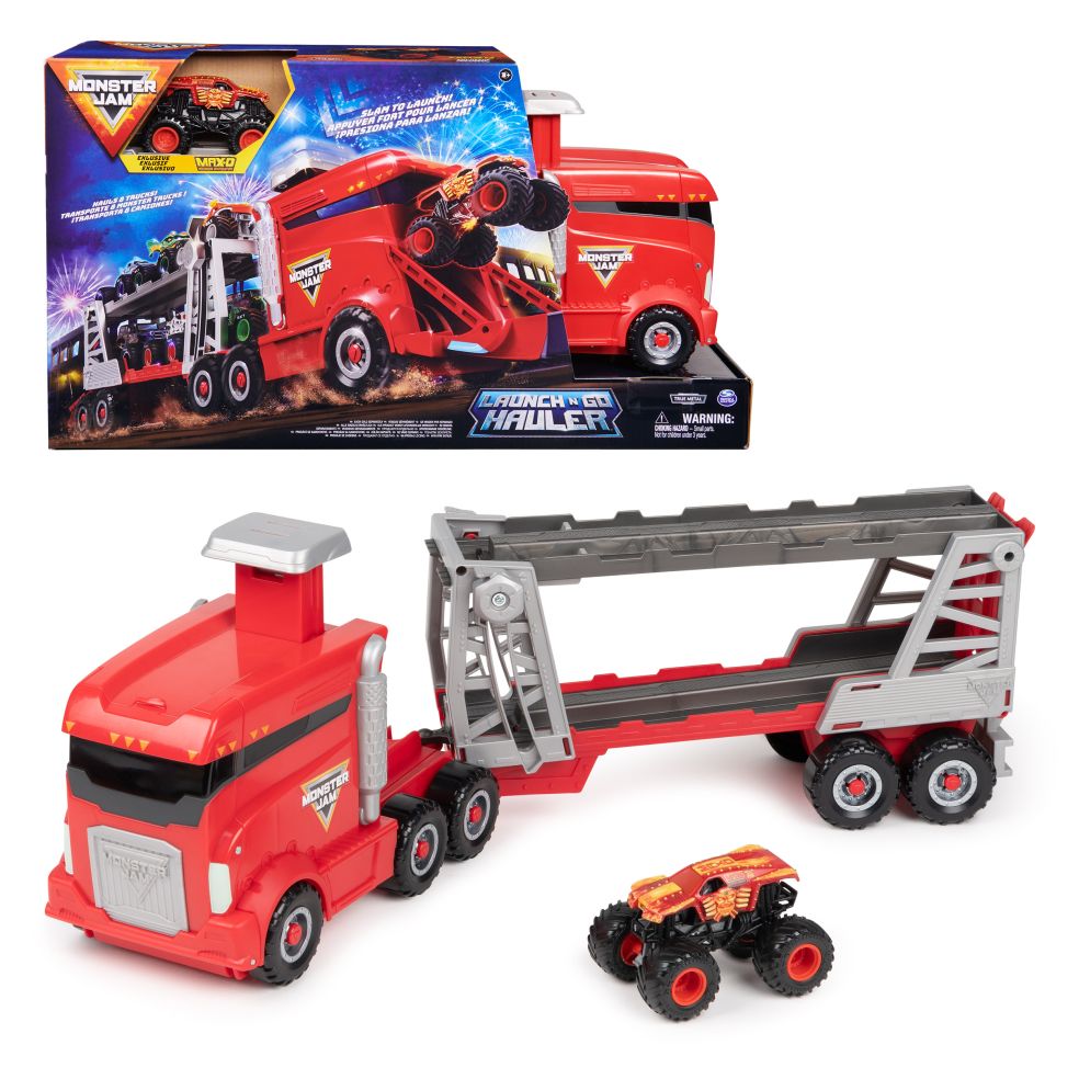 Monster Jam – 1:64 Launch N’ Go Hauler