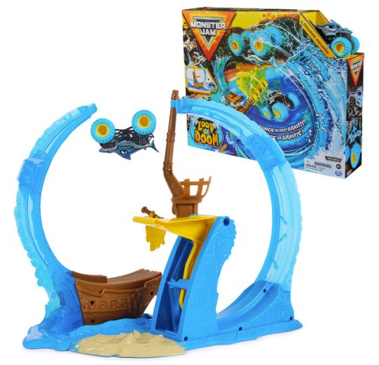 Monster Jam – Jeu Loop of Doom de Megalodon 1:64