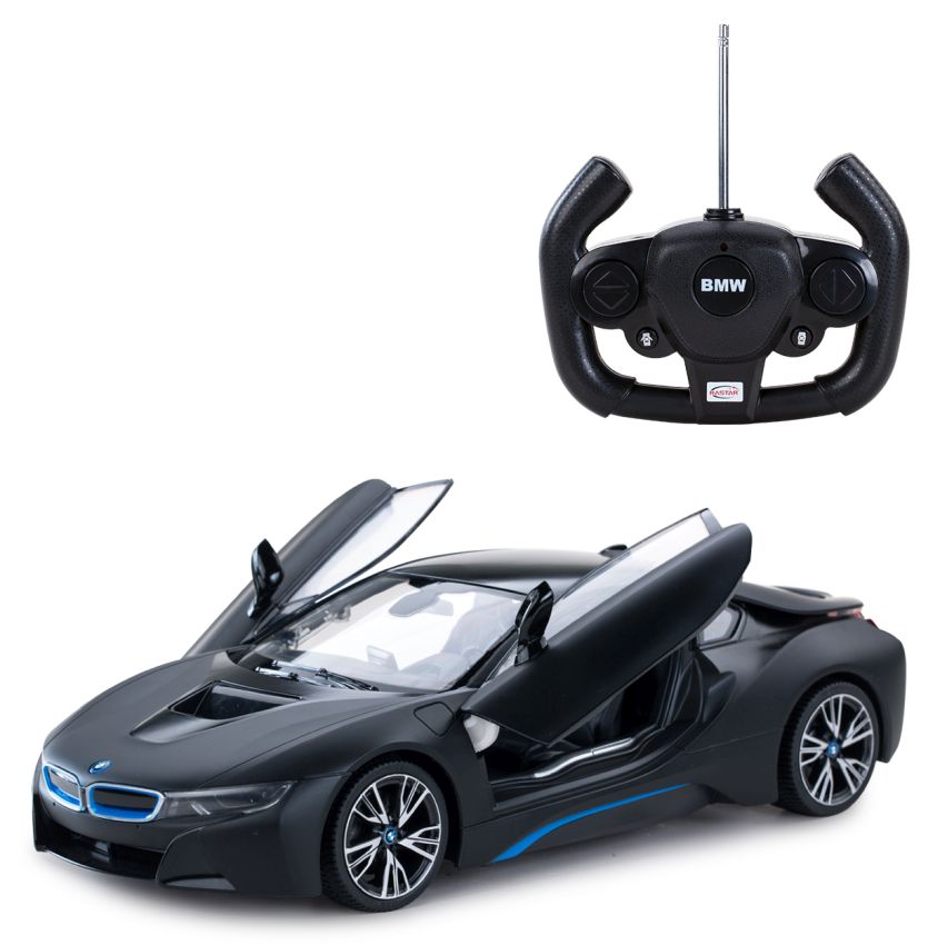 R/C 1:14BMW i8Doors opened by hand black,white