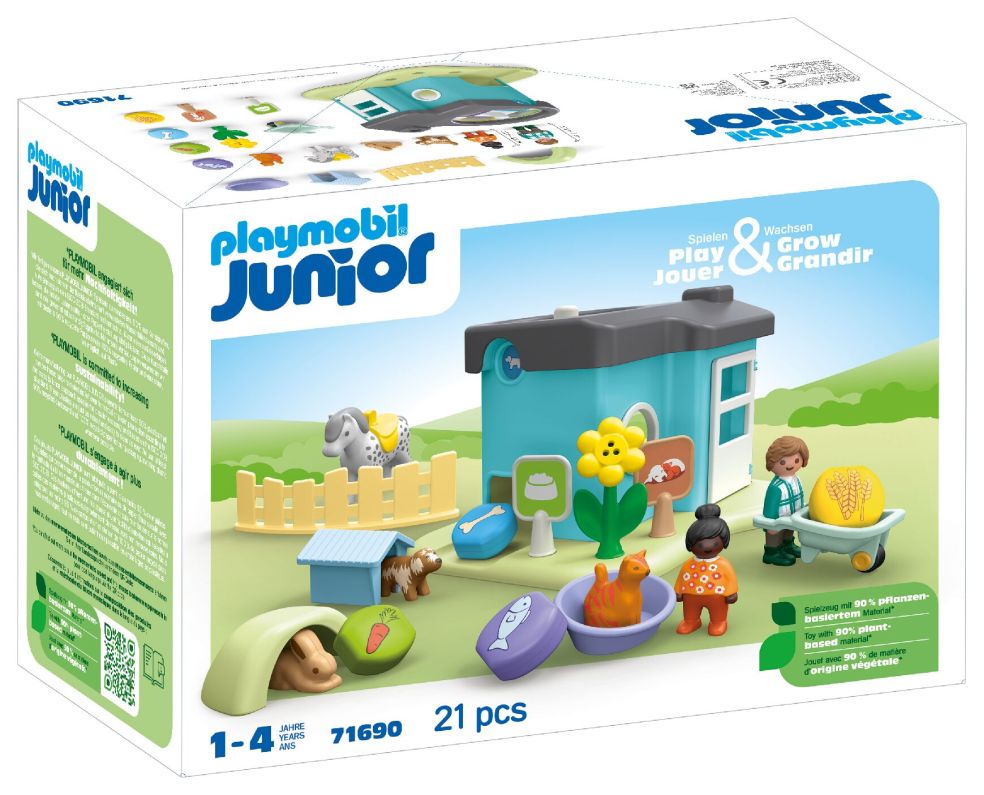 Junior Dierenpension met voerautomaat