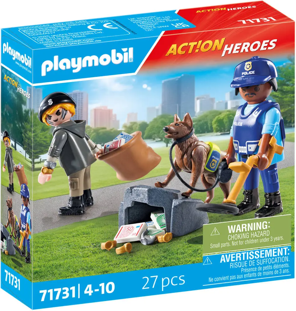 Playmobil - Politiehond met boef