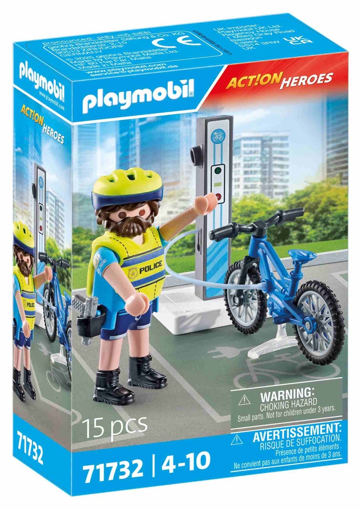 Playmobil - Politie fiets patrouille