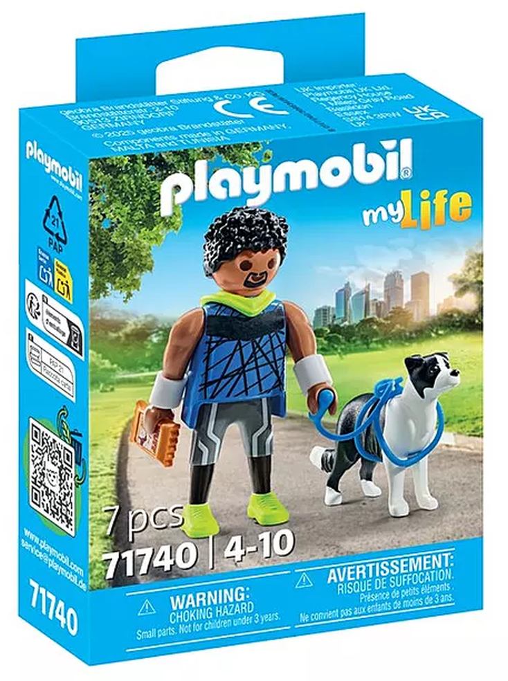 Playmobil - Jogger met Border Collie