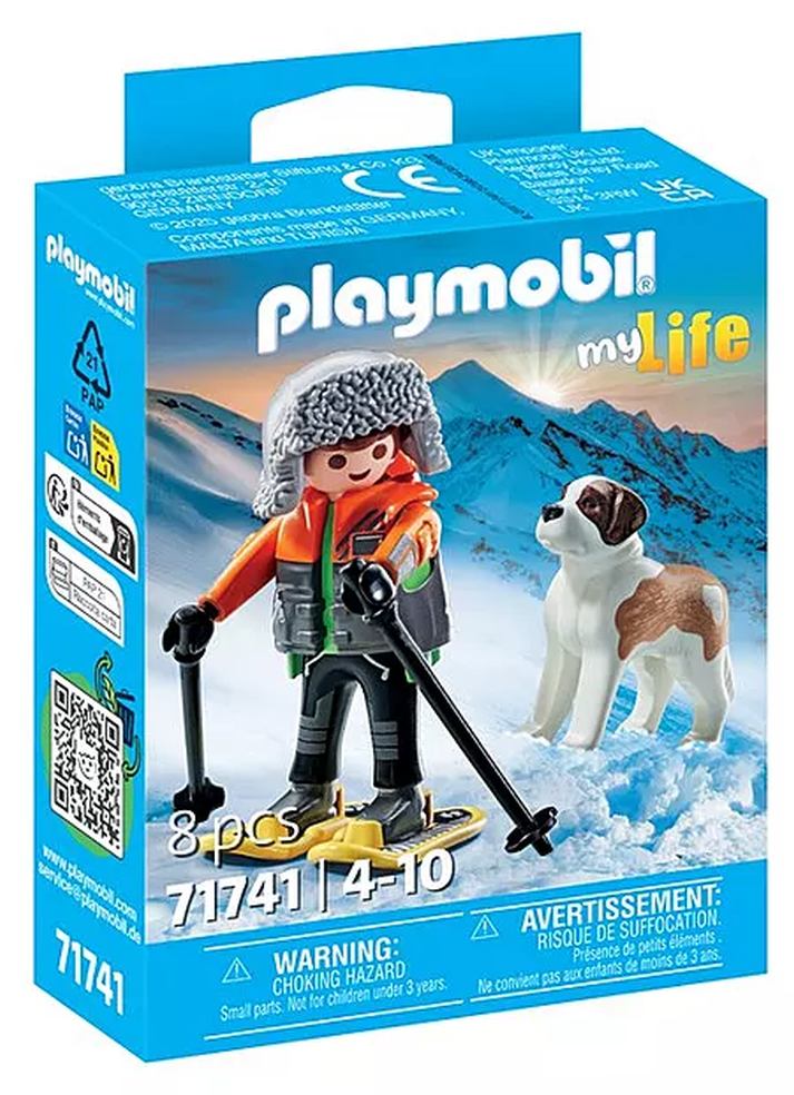 Playmobil - Wandelaar met Sint Bernard