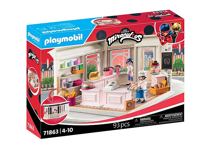 Playmobil - Miraculous: Franse Bakkerij