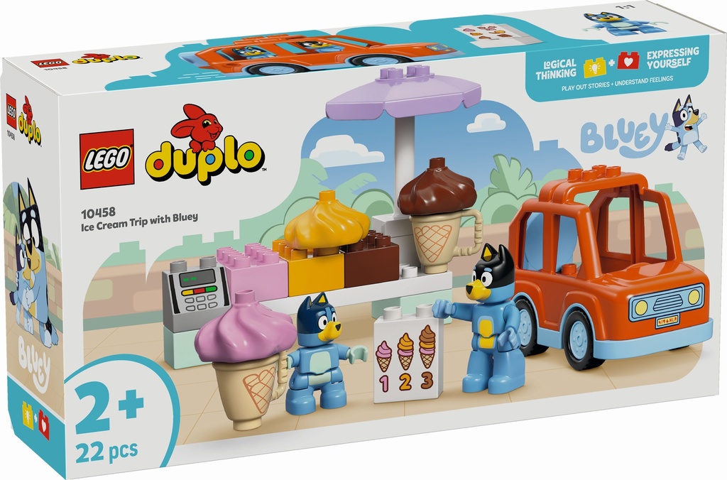 Een ijsje halen met Bluey