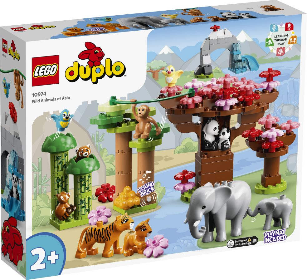 DUPLO Wilde dieren van Azië