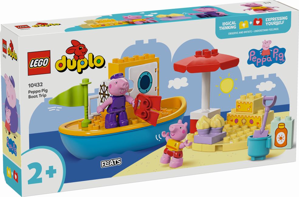 DUPLO Peppa Big bootreis