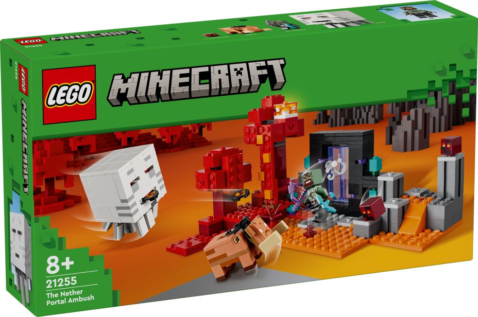 Minecraft The Ambush at the Nether Portal