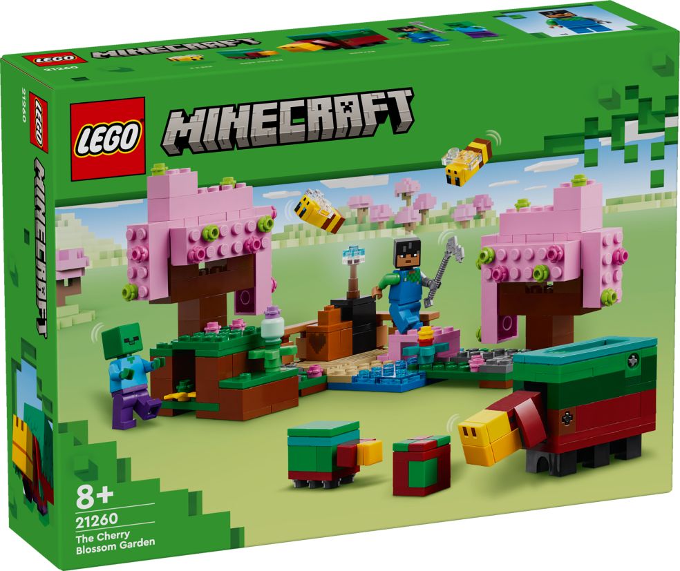 Minecraft Le jardin des cerisiers en fleurs