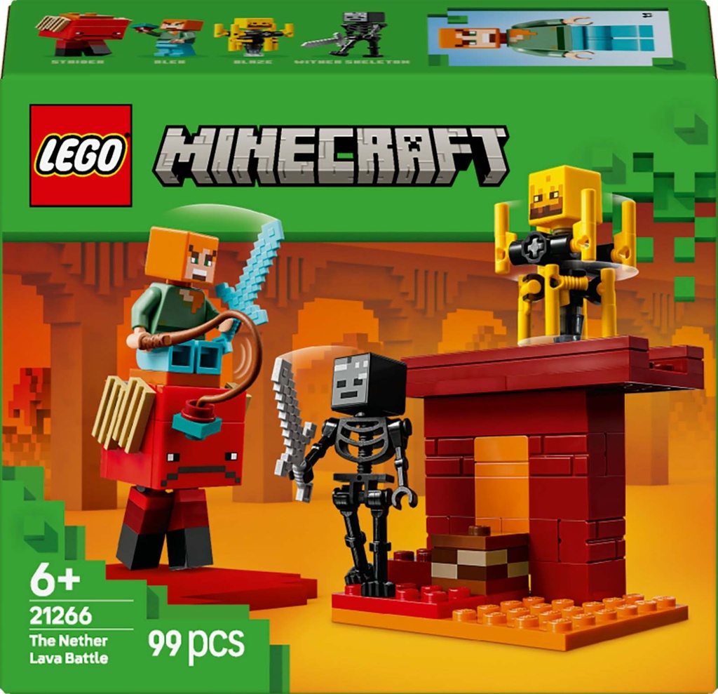 Minecraft The Lava Fight in the Nether