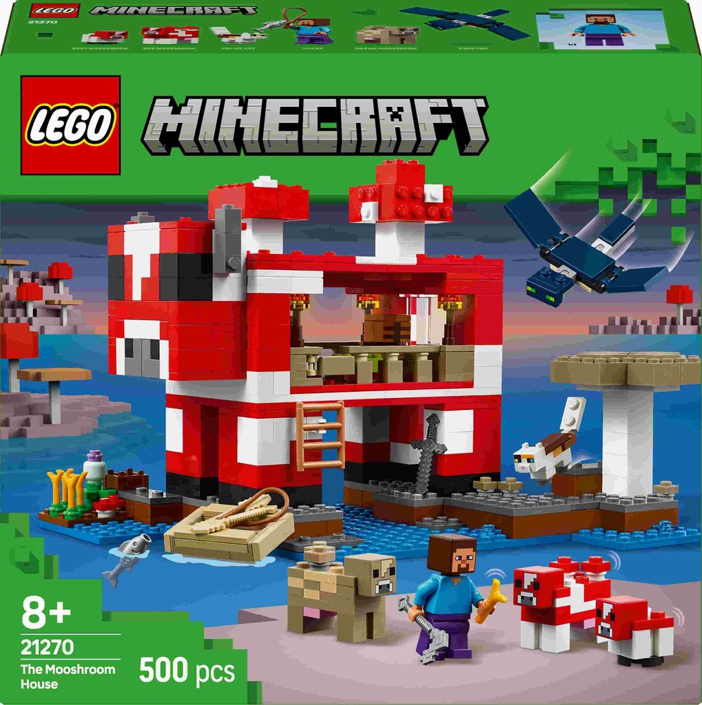 Minecraft La maison Mooshroom