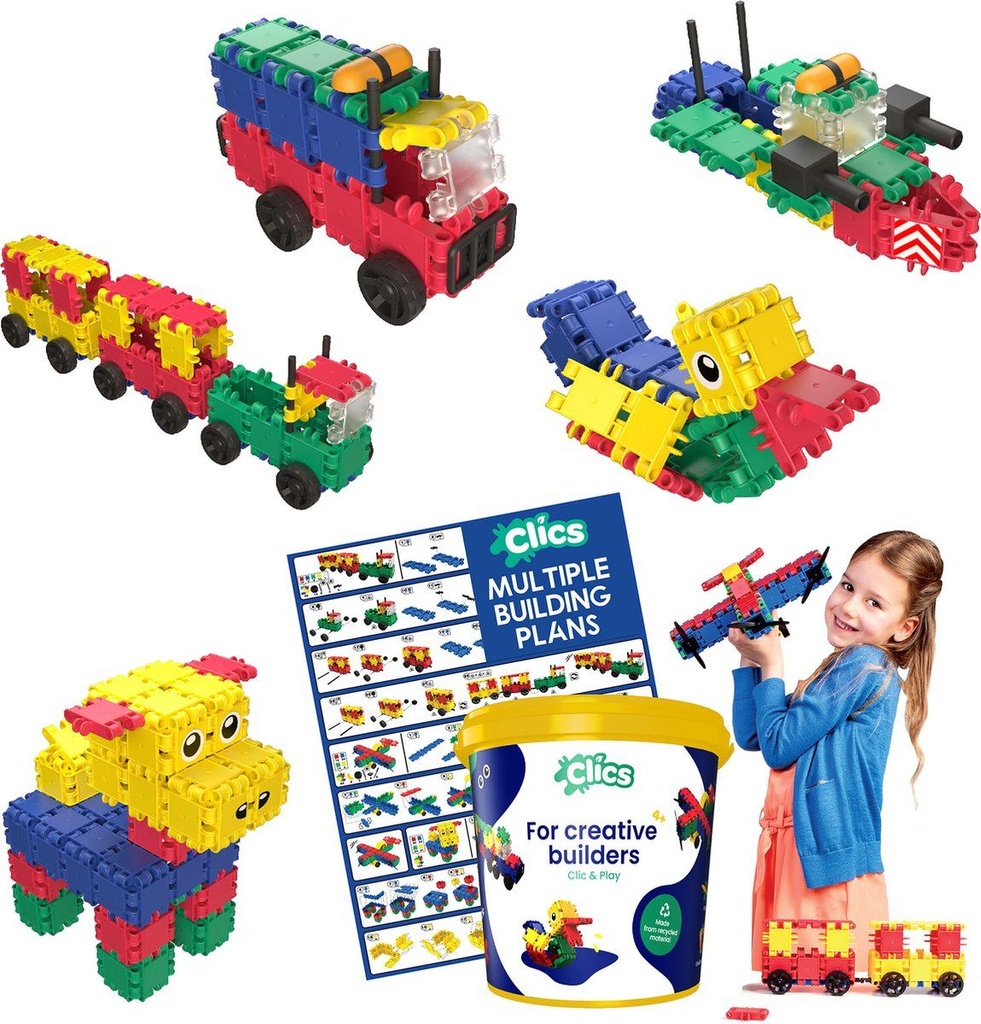 0673036 Clics - Bucket 8 in 1 - CB198