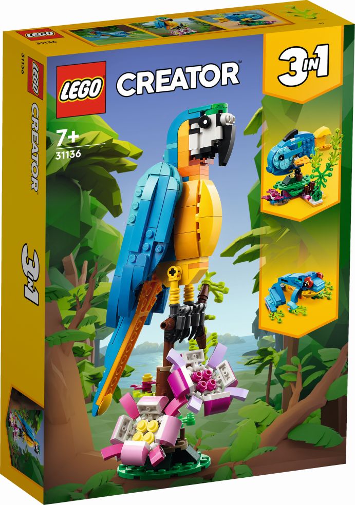 Creator 3-1 Exotischer Papagei