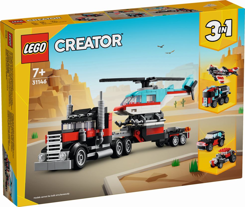 Creator 3-1 Camion avec hélicoptère