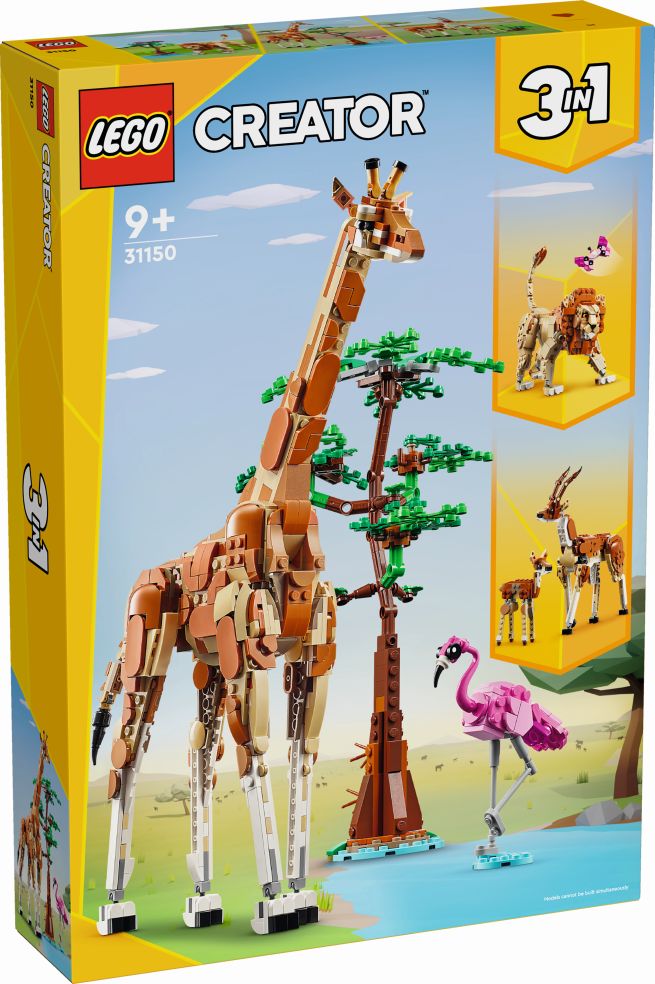 Creator 3-1 Safari Tiere