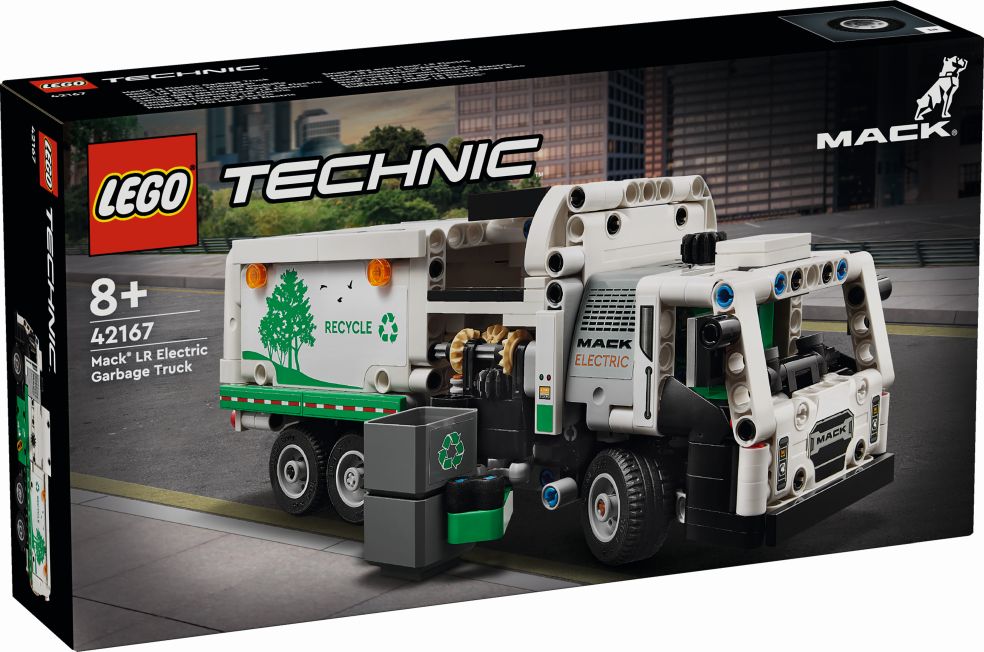 Mack® LR Electric vuilniswagen