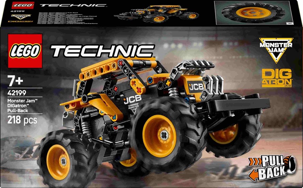 Technic Monster Jam DIGatron Pull-Back