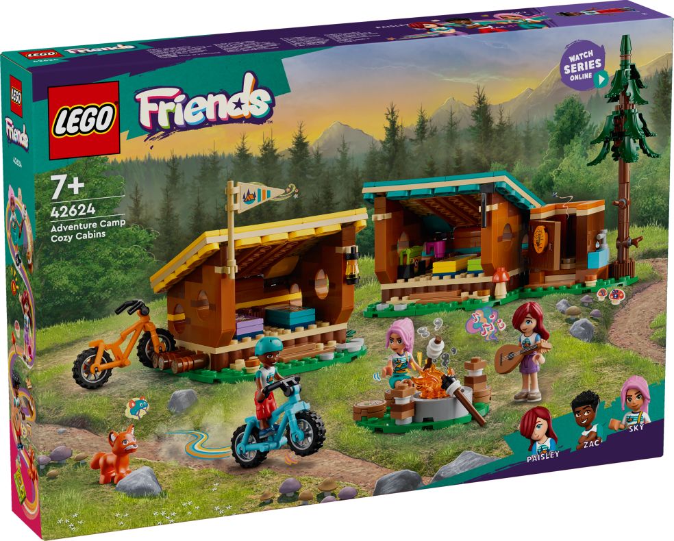 Friends Adventure Camp Cozy Cabins