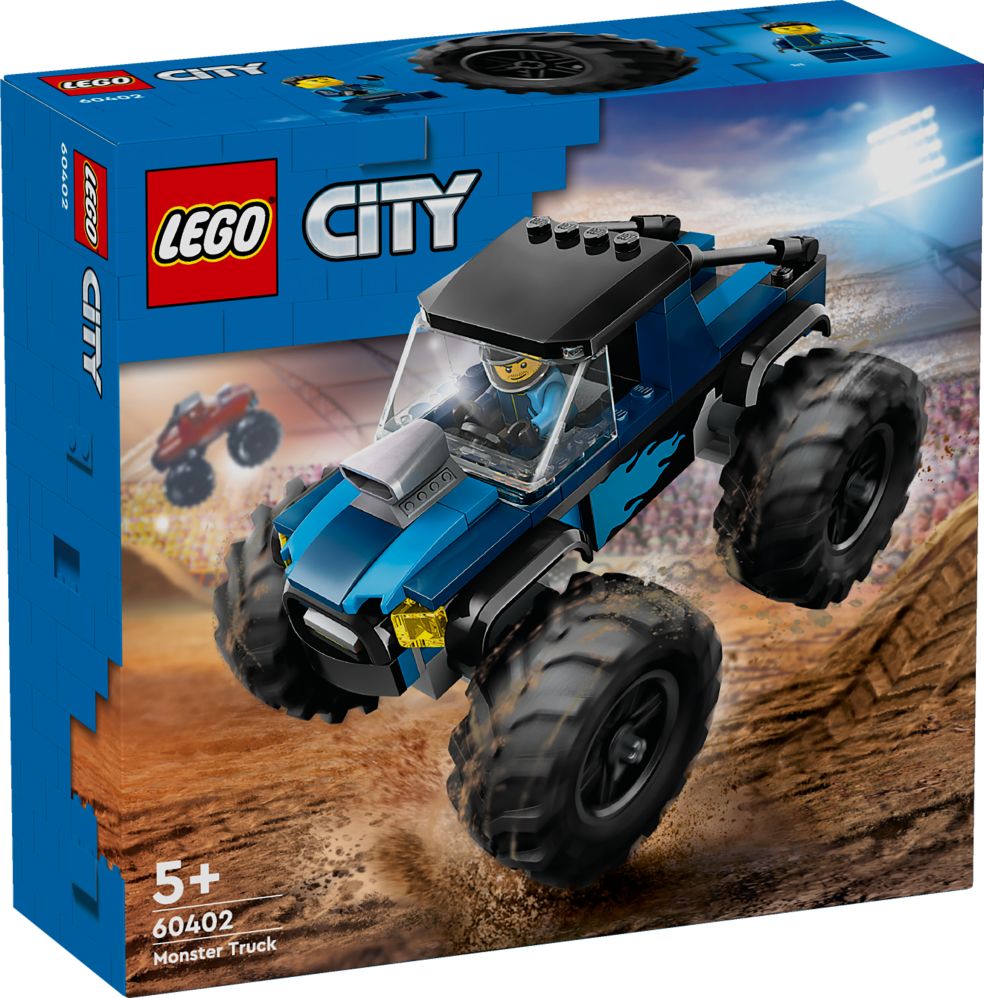City Camion-monstre bleu